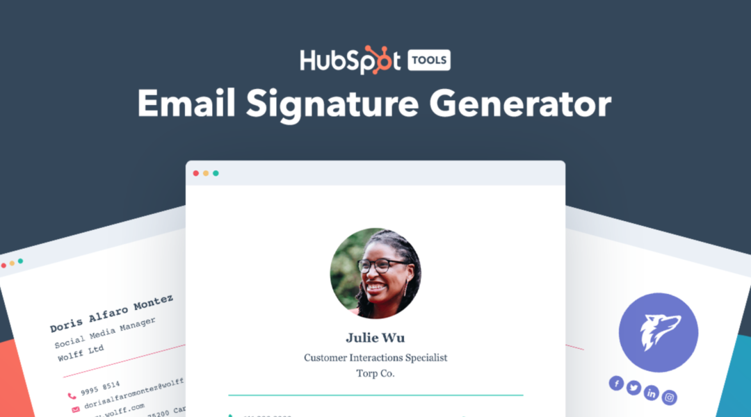 Créez une signature professionnelle pour vos emails